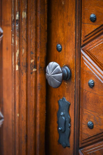 Close View Historical Doors Streets Prague — Stock Photo, Image