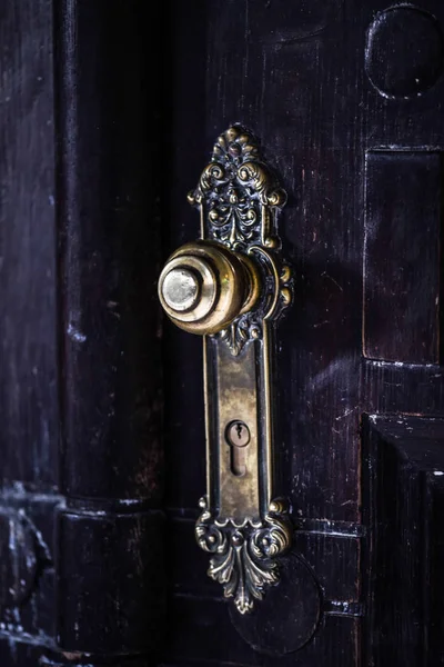 Close View Historical Doors Streets Prague — 스톡 사진