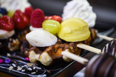 Lezzetli mini kekler. 