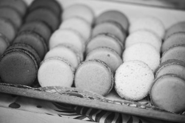 Lezzetli Fransız kurabiyeleri.