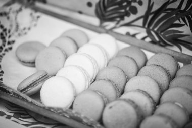 Lezzetli Fransız kurabiyeleri.