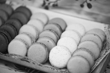 Lezzetli Fransız kurabiyeleri.