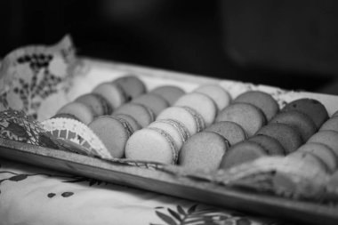 Lezzetli Fransız kurabiyeleri.