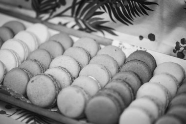 Lezzetli Fransız kurabiyeleri.