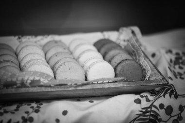 Lezzetli Fransız kurabiyeleri.