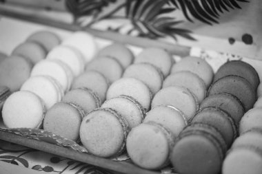 Lezzetli Fransız kurabiyeleri.