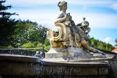 Karlovy Vary 'deki termal su kaynağı