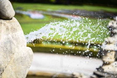 Karlovy Vary 'deki termal su kaynağı