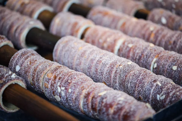 Traditional Czech Sweet Delights Cinnamon Sugar Walnuts — Stock Photo, Image