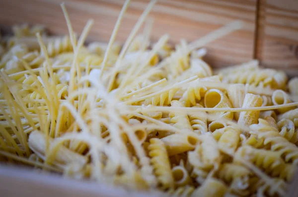 Fresh Italian Pasta Close View — Stock Photo, Image