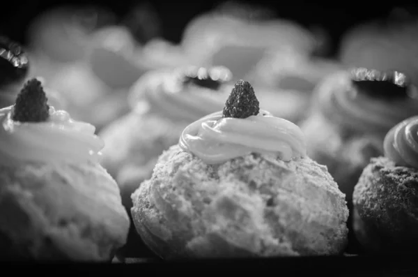 Mini Gâteaux Faits Maison Pâtisserie — Photo