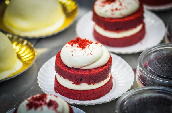 Σπιτικό Mini Cakes Ζαχαροπλαστικής — Φωτογραφία Αρχείου