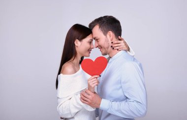 Sevgililer Günü 'nde Sevgili Çift.