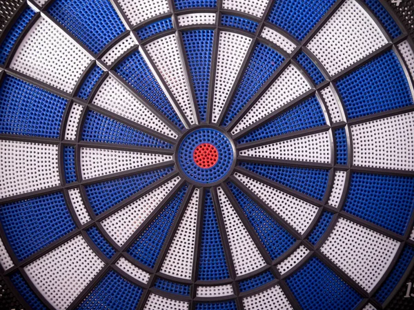 Dart olmadan mavi dart tahtası 