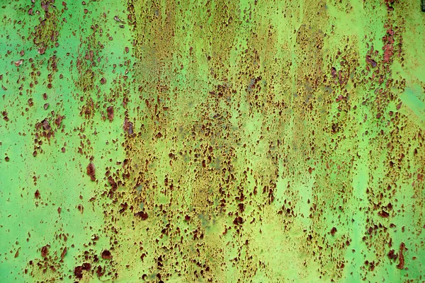 Texture Rusty Iron Peeling Paint — Stock Photo, Image