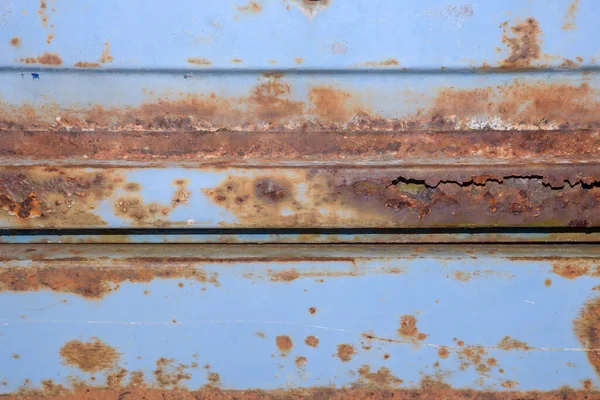 Texture Rusty Iron Peeling Paint — Stock Photo, Image