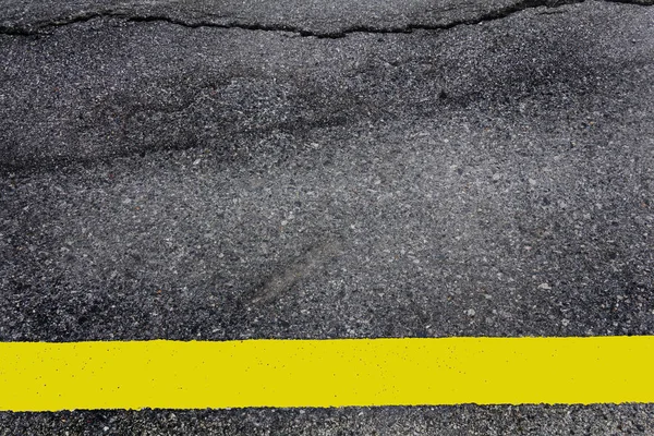 Road surface crack is dangerous for background — Stock Photo, Image