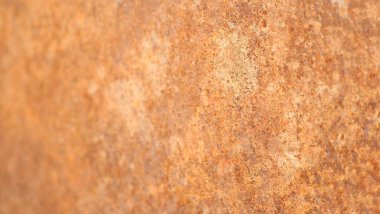 Renkli paslı metal levha. Eski grunge metal dokusu veya arka gruplama