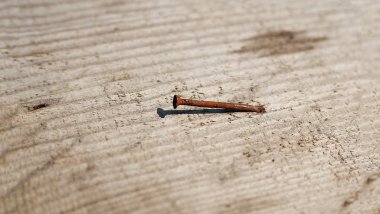 Grunge 'un geçmişi. Eski ahşap bir zeminde boya soyuyordu. Eski