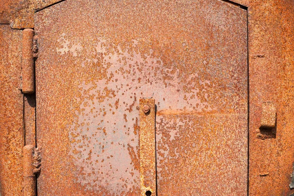 Old metal texture. Iron surface rust. Old grunge rustic metal te — Stock Photo, Image