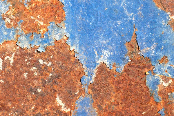 Іржавий металевий лист, стара текстура гранжевого металу використовується для фону , — стокове фото