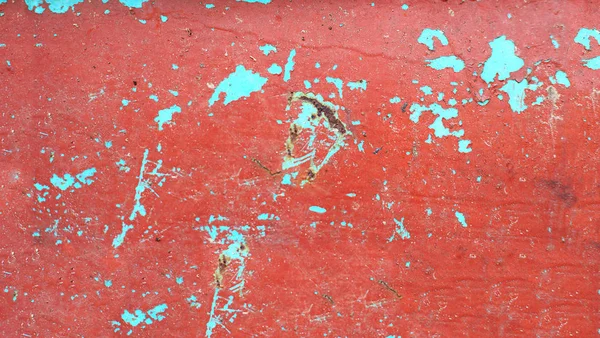 Χρωματισμένο σκουριασμένο μεταλλικό φύλλο. Παλιά grunge μεταλλική υφή ή backgroun — Φωτογραφία Αρχείου
