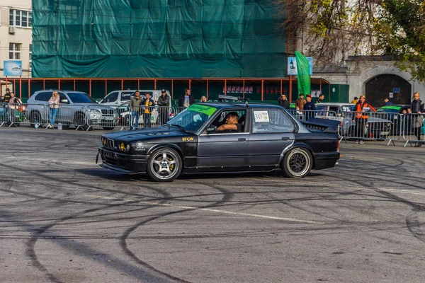 Día Del Automóvil Podil Deriva Área Contrato Kiev Ucrania 2019 — Foto de Stock