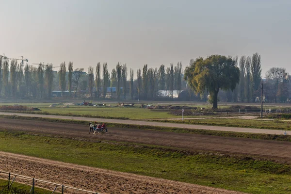 Bellissima UCRAINA. Ippodromo di Kiev. ottobre 27, 2019 — Foto Stock