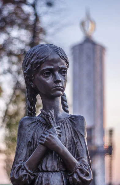 National Museum Memorial untuk korban Holodomor Museum nasional Ukraina dan pusat kelas dunia yang didedikasikan untuk korban Holodomor 1932-1933 . — Stok Foto