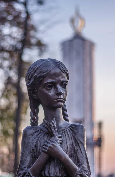 National Museum Memorial untuk korban Holodomor Museum nasional Ukraina dan pusat kelas dunia yang didedikasikan untuk korban Holodomor 1932-1933 . — Stok Foto