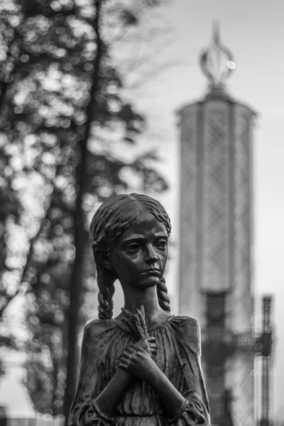 Musée national Mémorial aux victimes de l'Holodomor - Musée national d'Ukraine et un centre de classe mondiale dédié aux victimes de l'Holodomor de 1932-1933 . — Photo