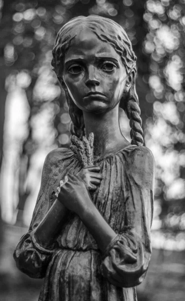 Musée national Mémorial aux victimes de l'Holodomor - Musée national d'Ukraine et un centre de classe mondiale dédié aux victimes de l'Holodomor de 1932-1933 . — Photo