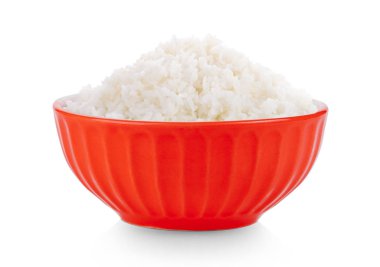 seramik kase beyaz arkaplanda izole