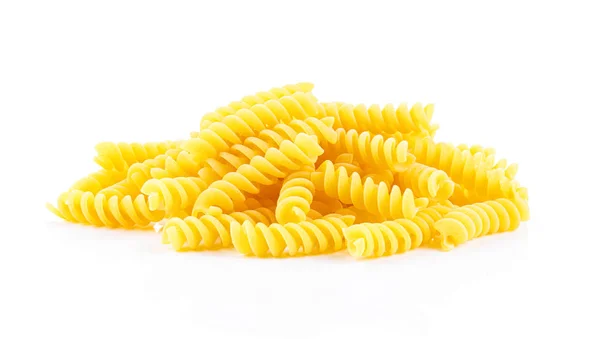 Macaroni แยกก นบนพ นหล ขาว — ภาพถ่ายสต็อก