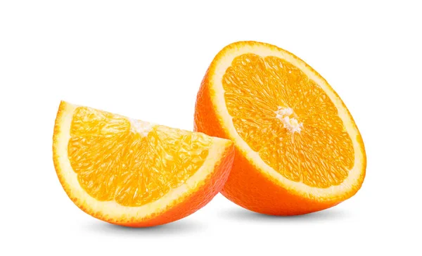 오렌지 감귤류의 백지면 깊이에서 — 스톡 사진