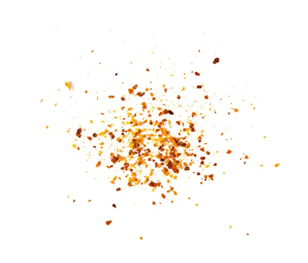 Beyaz arkaplan görünümünde Cayenne biberi izole