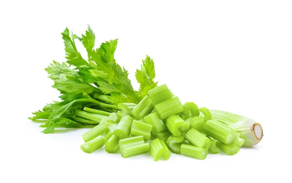 Fresh Celery Isolated White Background — Stock Photo, Image
