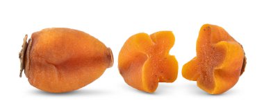 kurutulmuş hurma izole beyaz zemin üzerine