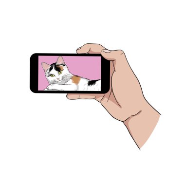 Koridorun iç çizimi. Kapı, kürsüde şemsiyeler, askıda giysiler, ayakkabılar ve tencerede kaktüs. Klasik tarzda elle çizilmiş vektör illüstrasyonu.