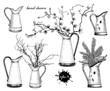 Neon mumyalanmış kedi. Eski bir Mısırlı kedi mumyasıyla kusursuz bir desen. El çizimi illüstrasyon. 