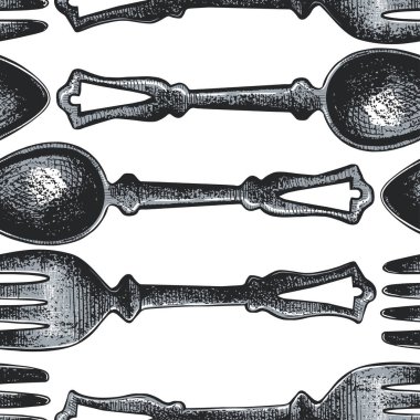 Neon mumyalanmış kedi. Eski bir Mısırlı kedi mumyasıyla kusursuz bir desen. El çizimi illüstrasyon. 