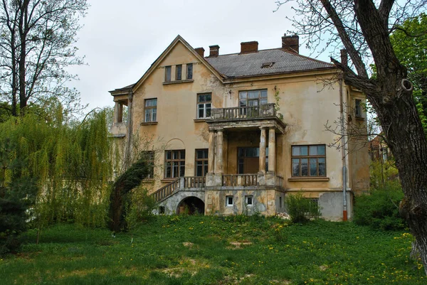 Régi Ház Központjában Lviv — Stock Fotó