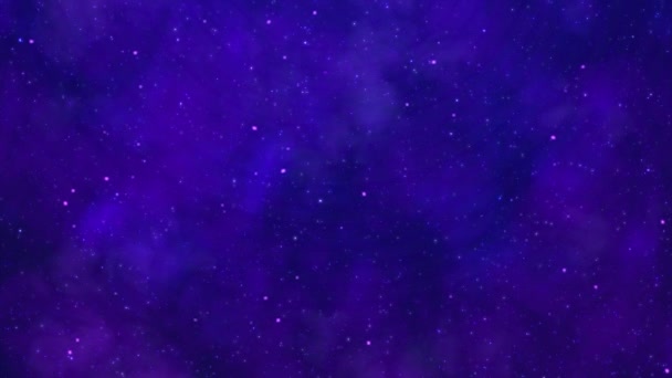 Ένας Ουρανός Γεμάτος Αστέρια Νύχτα — Αρχείο Βίντεο