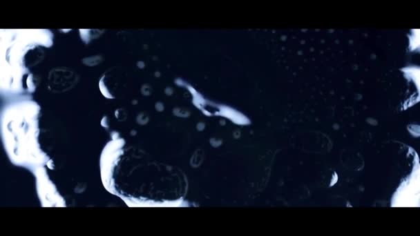 Видео Пузырьков Воды — стоковое видео