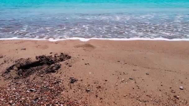 Hermoso Horizonte Sobre Cuerpo Agua — Vídeo de stock