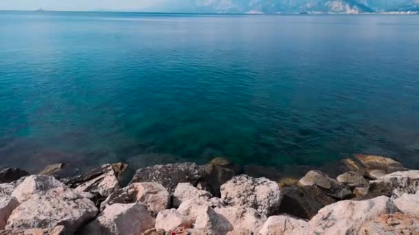 Denizin Mavi Suları — Stok video