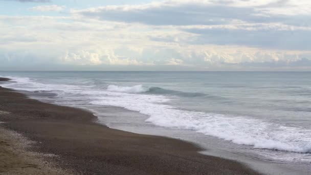 海浪冲撞的录像 — 图库视频影像