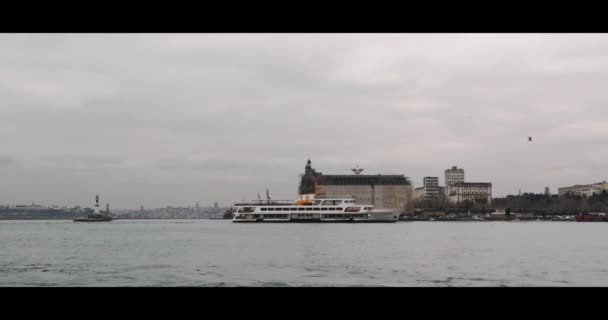 Video Travelling Ferry — Stock Video