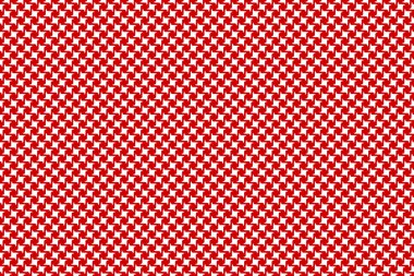 Kırmızı beyaz kumaş seamless modeli