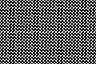 Siyah beyaz kumaş seamless modeli